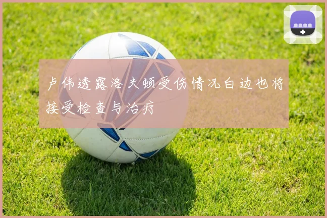 卢伟透露洛夫顿受伤情况白边也将接受检查与治疗